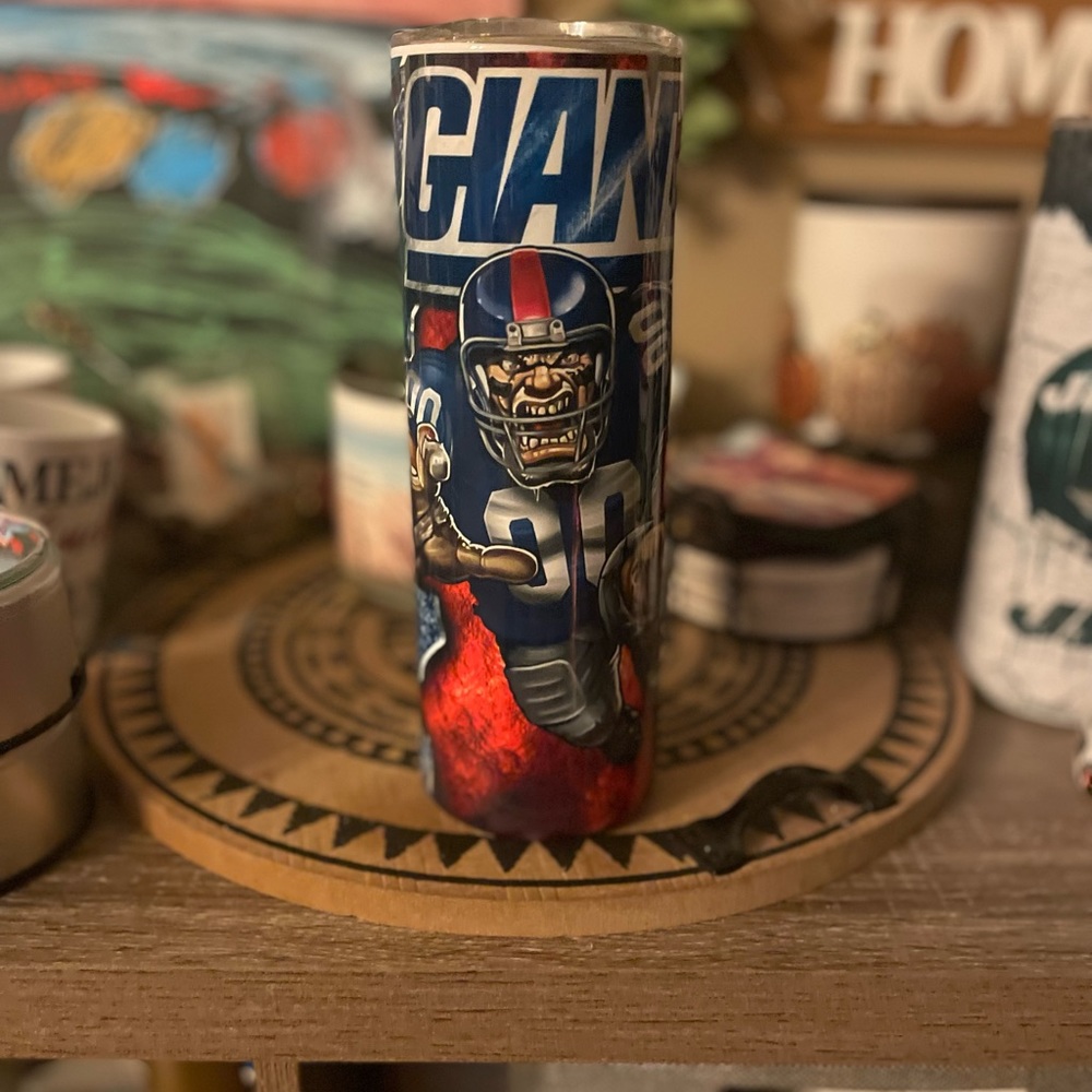 NY Giants tumbler